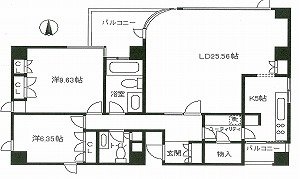 エクセルシオ原宿ビル202 間取り図