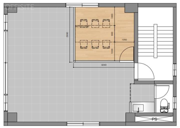 麹町TSビル3F 間取り図