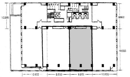 関内新井ビル8F 間取り図