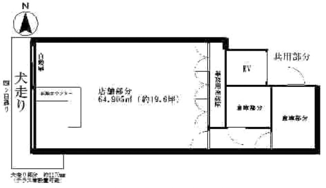 コンフォートMTビル1F 間取り図