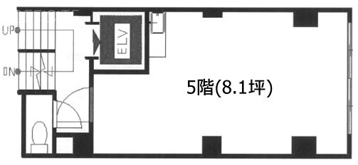日本橋中央ビル52 間取り図