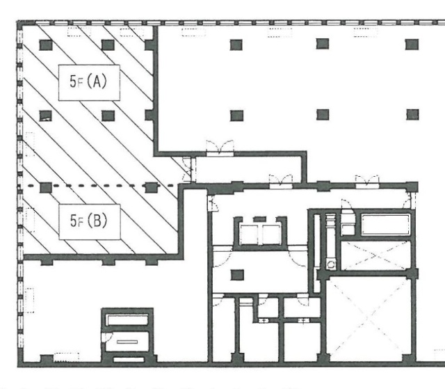 新宿パークビルAB 間取り図