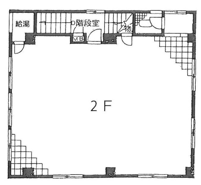 小林ビル2F 間取り図