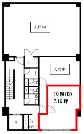 宝国ビルB 間取り図