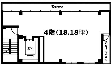 Azabu Toriizaka First4F 間取り図
