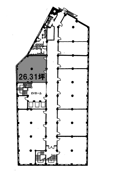 日証館5F 間取り図