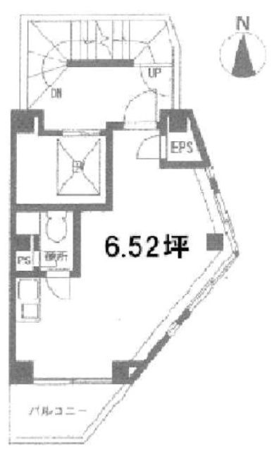 タチムラビル6F 間取り図