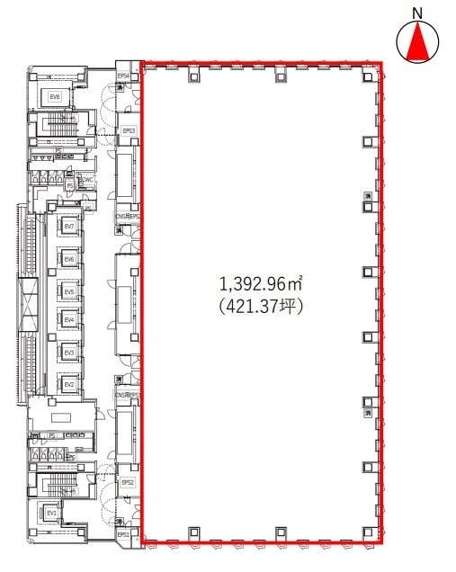 LG Yokohama Innovation Center10F 間取り図