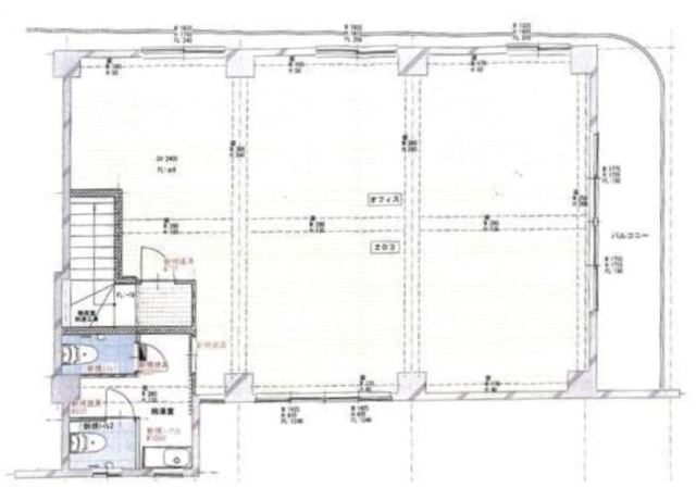 小川ビル203 間取り図