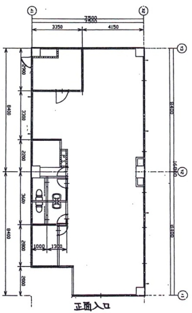 大洋ビル1F 間取り図