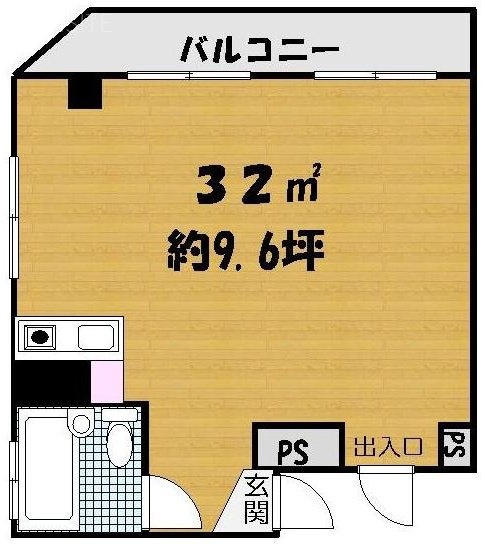 ダイカンプラザシティ321 間取り図