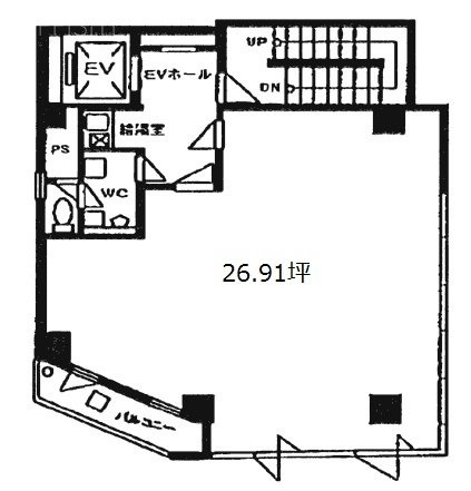 工業ビル7F 間取り図