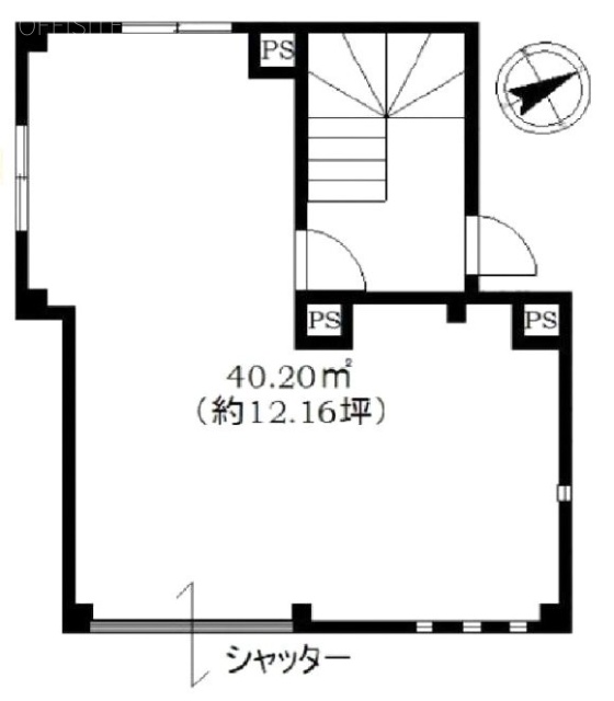 グランヒルズ1F 間取り図