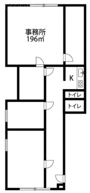 ダイヤモンドビル4F 間取り図