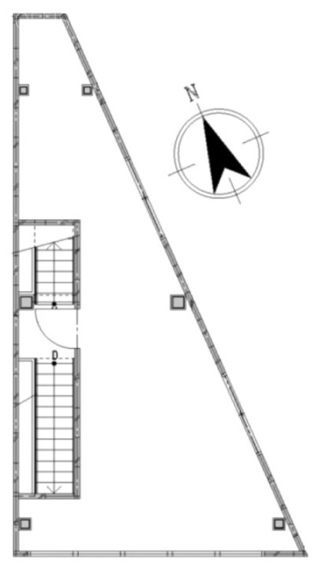 マガザン白山ビル2F 間取り図