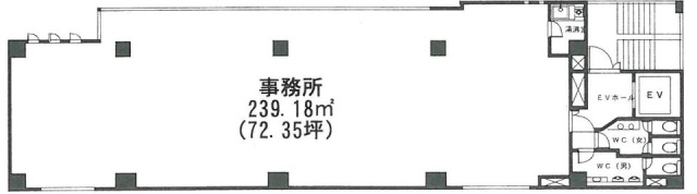 川瀬ビル2F 間取り図