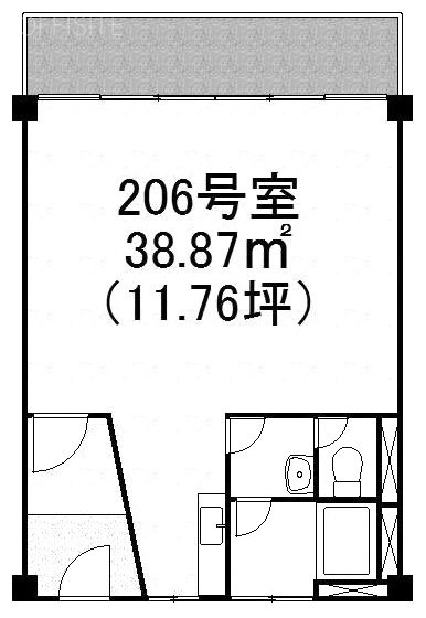 原宿アパートメンツビル206 間取り図