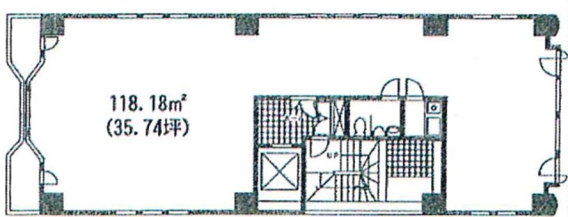 折原ビル4F 間取り図