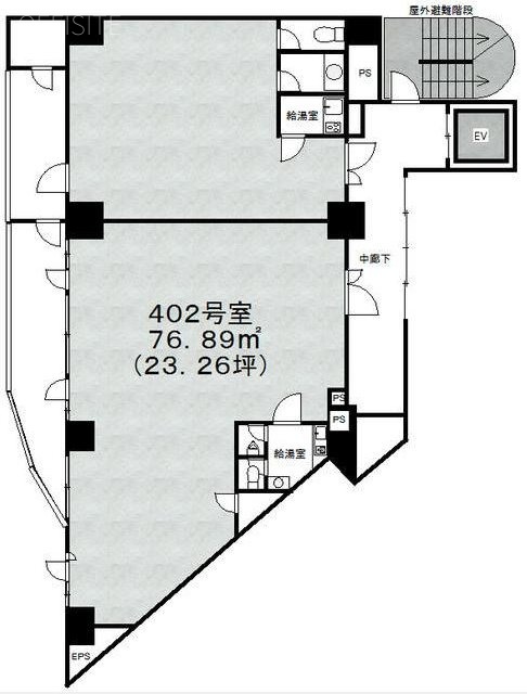カドラービル402 間取り図