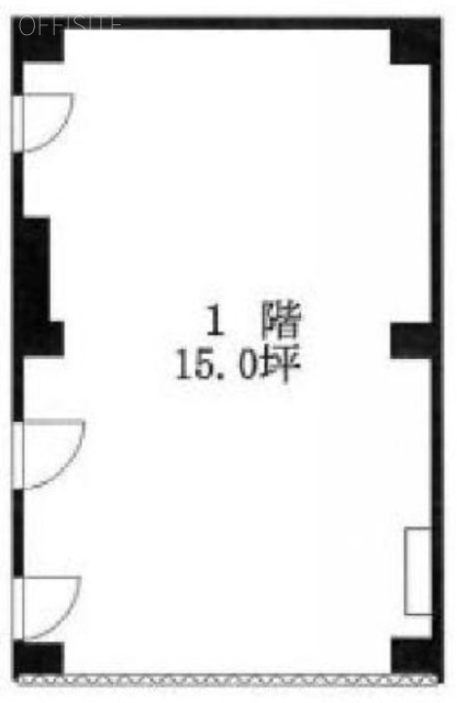 東京建具協同組合ビル1F 間取り図