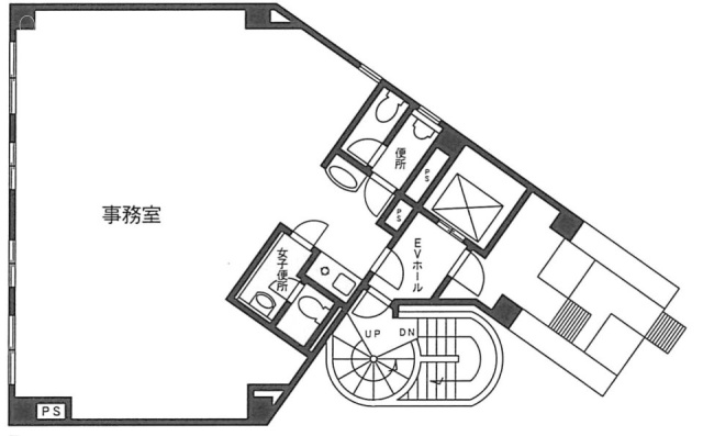 ITS日本橋7F 間取り図