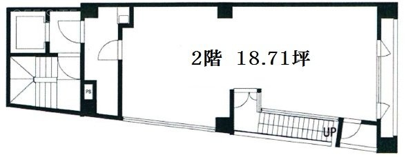 ルソレイユビル2F 間取り図