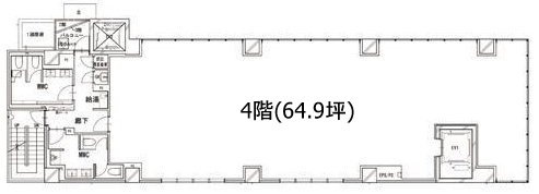 赤坂ZENビル4F 間取り図