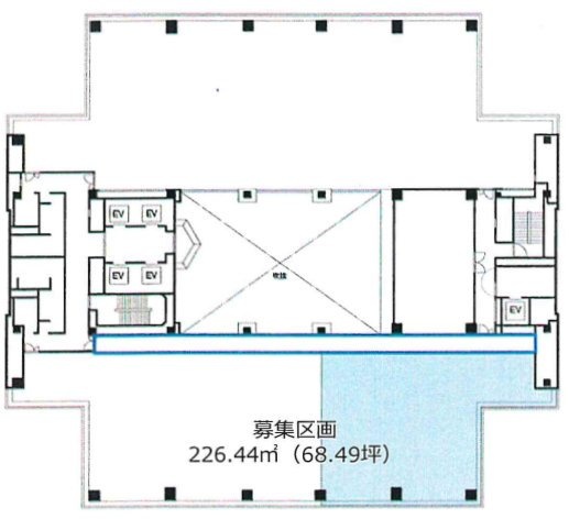 ファーレ立川センタースクエア東B 間取り図