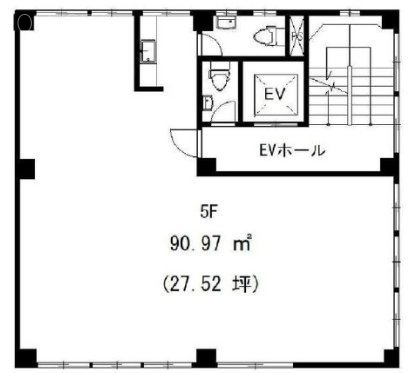 楽ビル5F 間取り図