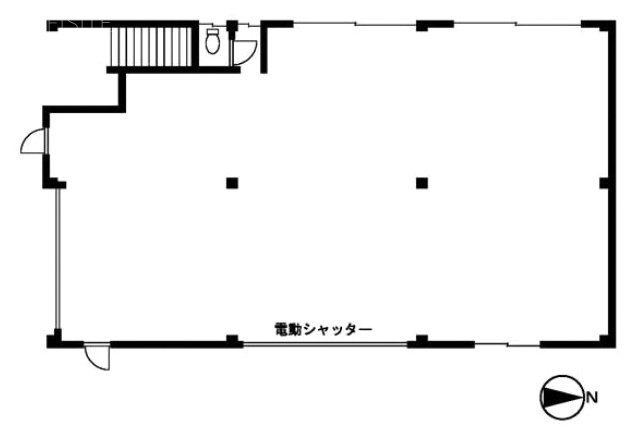 後藤ビル1F 間取り図