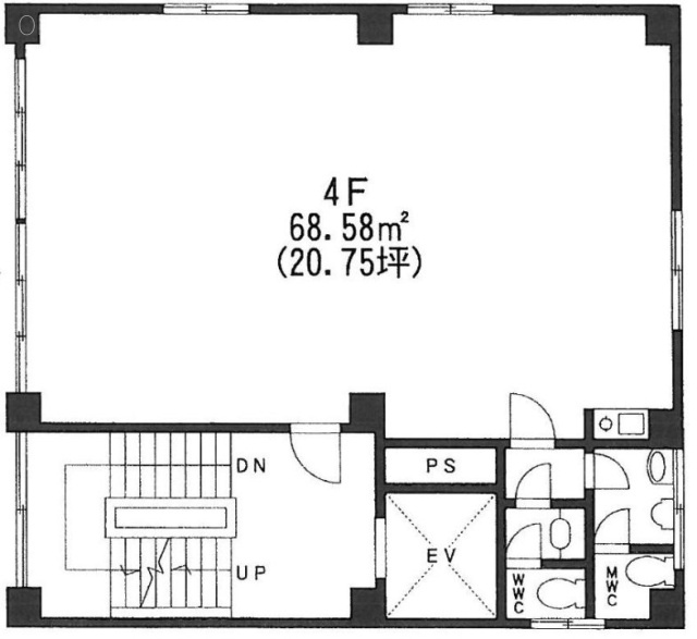 神田FKビル4F 間取り図