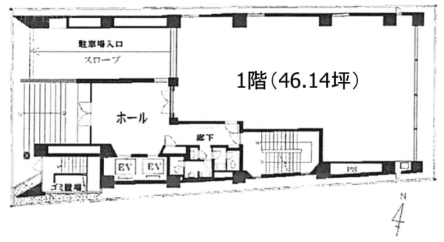 代々木センタービル101 間取り図