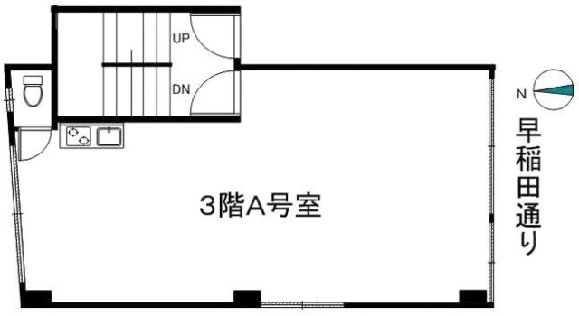 ワシヤビルA 間取り図