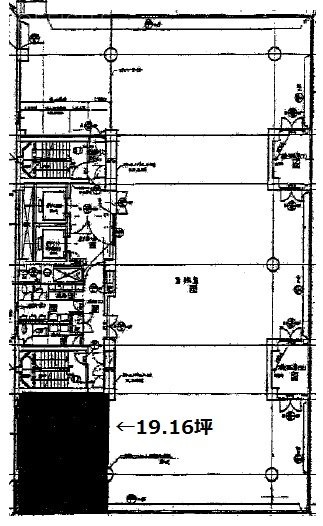 蚕糸会館9F 間取り図