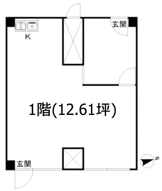 ニューステイトメナー117 間取り図