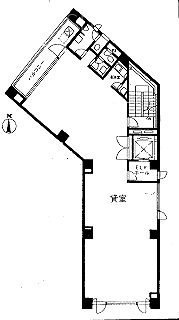 西新宿小林ビル3F 間取り図
