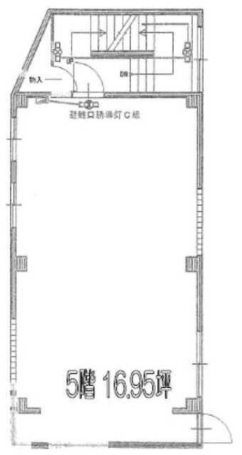 AVIWSビル5F 間取り図