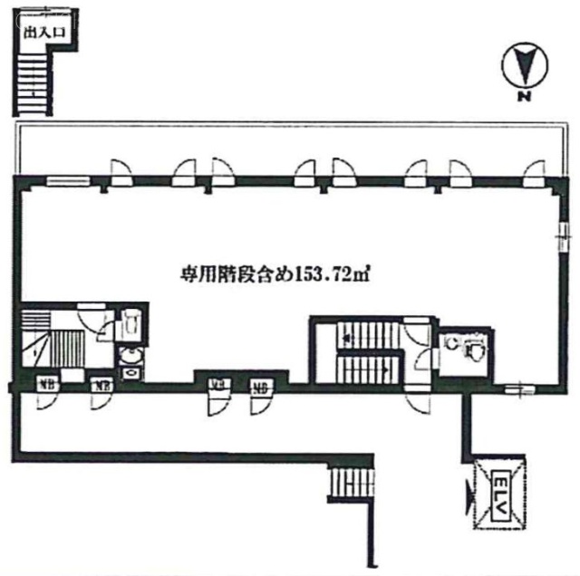 リエス多摩センタービル2F 間取り図