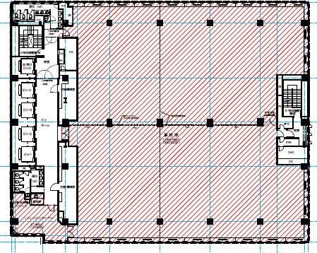 東京宝塚ビル16F 間取り図