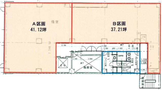 マニュライフプレイス横浜9F 間取り図