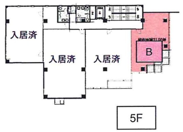 イマス北品川ビルB 間取り図