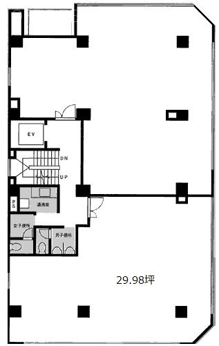 島田ビル3F 間取り図