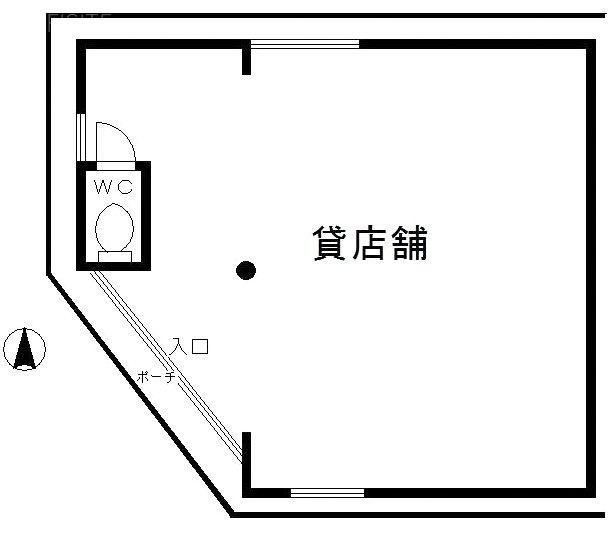 T・HOUSEビル1F 間取り図