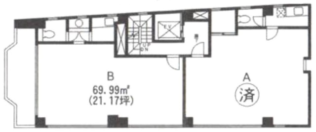 AKIOビルB 間取り図