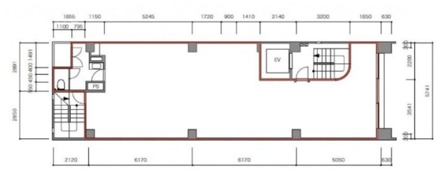 レオ八重洲ビル9F 間取り図