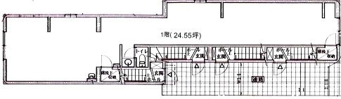 南長崎5丁目貸店舗1F 間取り図