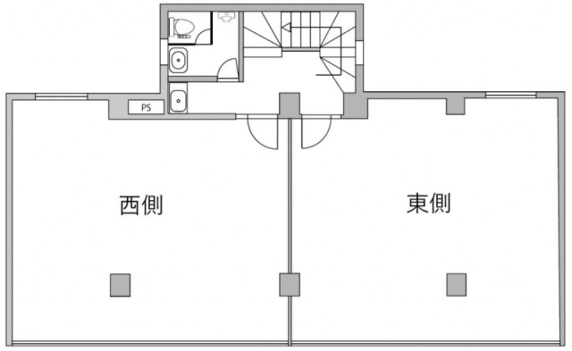 西川ビル東 間取り図