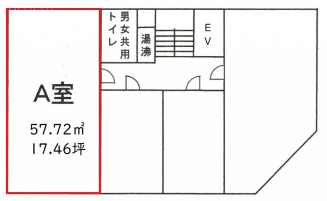 IB第1ビルA 間取り図