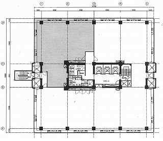西麻布六本木通ビル7F 間取り図