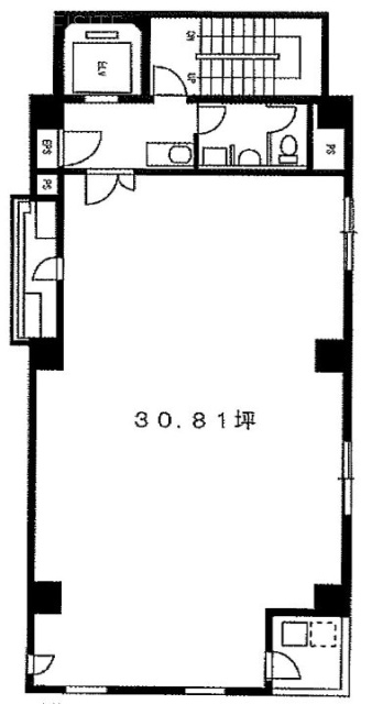 紀尾井ビル2F 間取り図